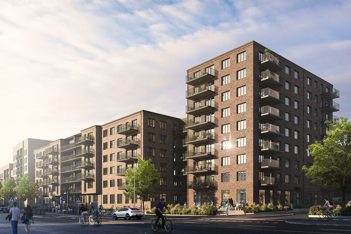 Kv. Granit – Långströmsallén, Hisingen